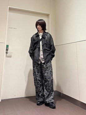 「tk.TAKEO KIKUCHI（ティーケータケオキクチ）のアイテム（シューズ）」を使った、nanoshiiiiiさん（メンズ・171cm）の春コーディネート