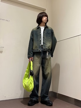 「tk.TAKEO KIKUCHI（ティーケータケオキクチ）のアイテム（ジャケット/アウター）」を使った、nanoshiiiiiさん（メンズ・171cm）の春コーディネート