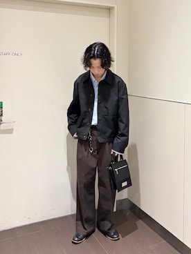 「tk.TAKEO KIKUCHI（ティーケータケオキクチ）のアイテム」を使った、nanoshiiiiiさん（メンズ・171cm）の秋コーディネート