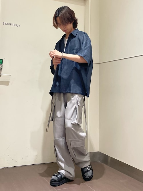 ダブルストラップシャークソールサンダル