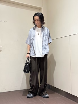 「スタッズ」｜nanoshiiiiiさん（メンズ・171cm）の夏コーディネート