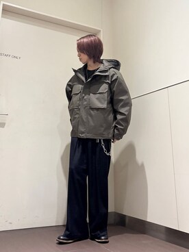 「tk.TAKEO KIKUCHI（ティーケータケオキクチ）のアイテム」を使った、nanoshiiiiiさん（メンズ・171cm）の冬コーディネート