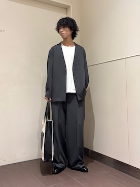 「tk.TAKEO KIKUCHI（ティーケータケオキクチ）のアイテム（アクセサリー）」を使った、nanoshiiiiiさん（メンズ・171cm）の夏コーディネート