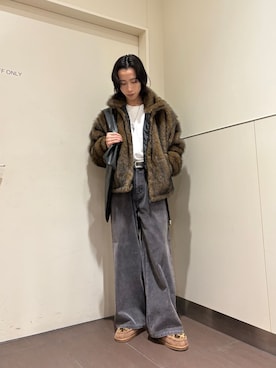 「tk.TAKEO KIKUCHI（ティーケータケオキクチ）のアイテム（ジャケット/アウター）」を使った、nanoshiiiiiさん（メンズ・171cm）の冬コーディネート