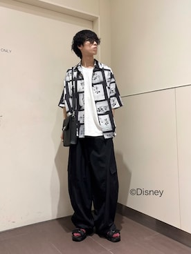 「tk.TAKEO KIKUCHI（ティーケータケオキクチ）のアイテム」を使った、nanoshiiiiiさん（メンズ・171cm）の春コーディネート