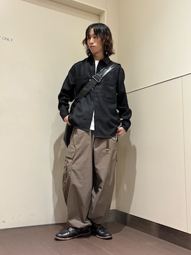 「メンズファッション」｜nanoshiiiiiさん（メンズ・171cm）の秋コーディネート