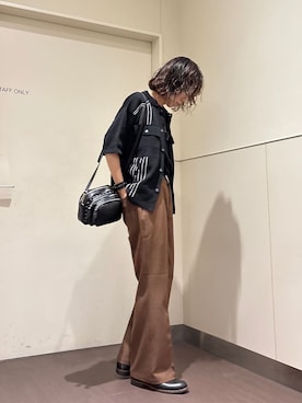 「tk.TAKEO KIKUCHI（ティーケータケオキクチ）のアイテム（アクセサリー）」を使った、nanoshiiiiiさん（メンズ・171cm）の夏コーディネート