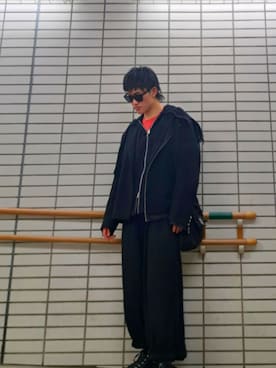 「アイテム（Tシャツ/カットソー）」を使った、優太𓆗さん（メンズ・174cm）の秋コーディネート