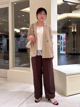 おゆきさん(レディース・165cm)の夏コーディネート