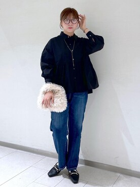 「GDS14230」｜おゆきさん（レディース・165cm）の秋コーディネート