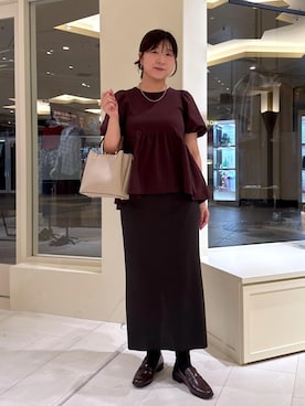 おゆきさん（レディース・165cm）の秋コーディネート