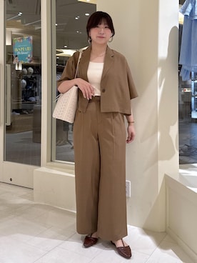 おゆきさん(レディース・165cm)の春コーディネート
