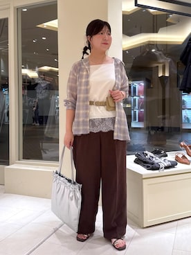 おゆきさん(レディース・165cm)の夏コーディネート