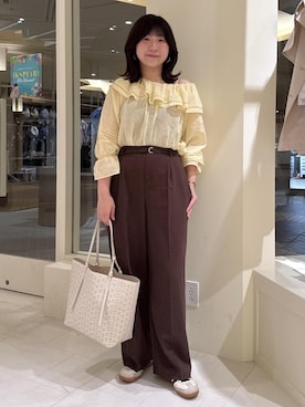 おゆきさん（レディース・165cm）の春コーディネート