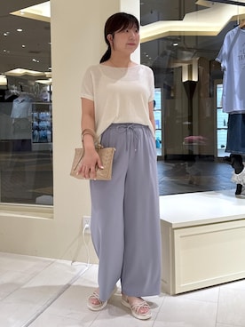 おゆきさん(レディース・165cm)の夏コーディネート