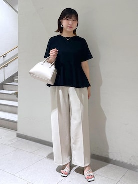 「イエベ春」｜おゆきさん（レディース・165cm）の春コーディネート