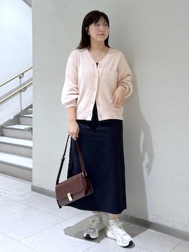 「アイテム（ワンピース/ドレス）」を使った、おゆきさん（レディース・165cm・30代）の秋コーディネート