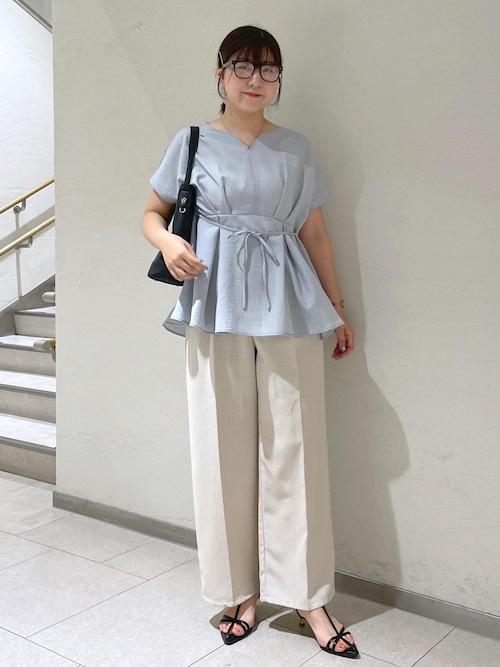 抗菌防臭・接触冷感・UVカット】カナパハイウエストパンツ