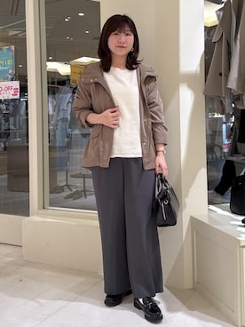 おゆきさん（レディース・165cm）の春コーディネート