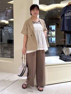 おゆきさん（レディース・165cm）の春コーディネート