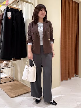 おゆきさん（レディース・165cm）の春コーディネート