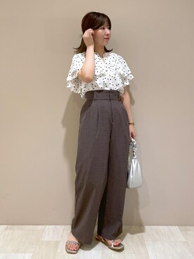 「GIA14190」｜おゆきさん（レディース・165cm）の春コーディネート