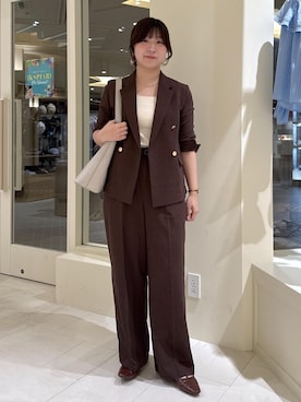 おゆきさん（レディース・165cm）の春コーディネート