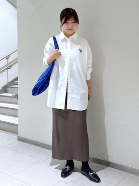 「アイテム（スカート）」を使った、おゆきさん（レディース・165cm・20代）の秋コーディネート