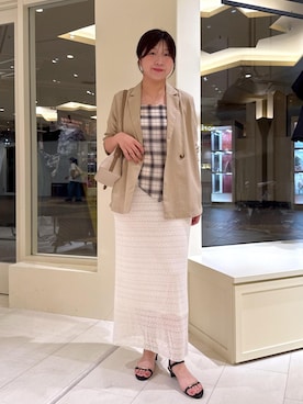 おゆきさん(レディース・165cm)の夏コーディネート