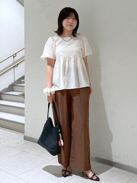 おゆきさん（レディース・165cm）の夏コーディネート