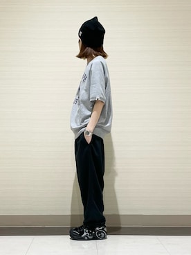 「アイテム（ピアス（両耳用））」を使った、kuuuさん（レディース・155cm）の秋コーディネート