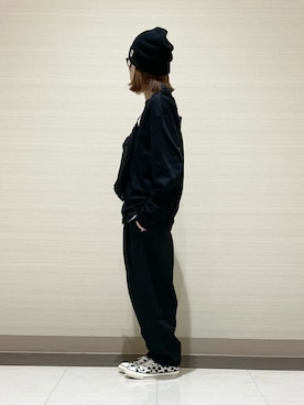 「アイテム（ボディバッグ/ウエストポーチ）」を使った、kuuuさん（レディース・155cm）の秋コーディネート