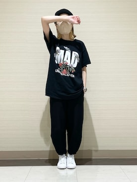 「アイテム（アクセサリー）」を使った、kuuuさん（レディース・155cm）の秋コーディネート