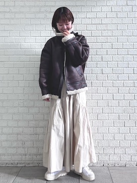 外薗杏奈さんのコーディネート