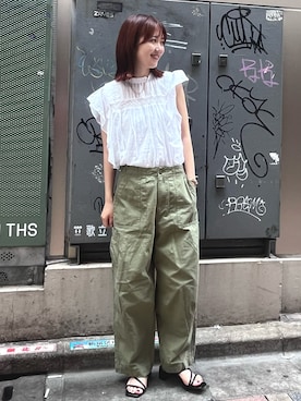 外薗杏奈さんのコーディネート