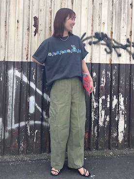 外薗杏奈さんのコーディネート