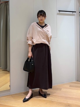 「アイテム（ワンピース/ドレス）」を使った、mikuriさん（レディース・157cm・20代）の秋コーディネート