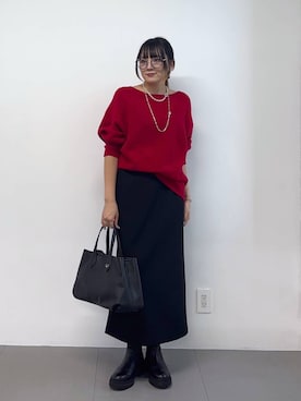 「Beau're（ヴュレ）のアイテム」を使った、mikuriさん（レディース・157cm）の秋コーディネート