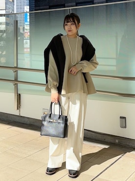 mikuriさん（レディース・157cm）の冬コーディネート