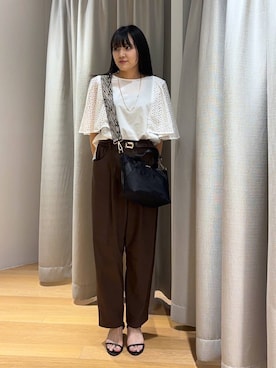 「アイテム（アクセサリー）」を使った、mikuriさん（レディース・157cm・20代）の夏コーディネート