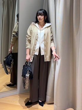 「アイテム（パーカー）」を使った、mikuriさん（レディース・157cm・20代）の夏コーディネート