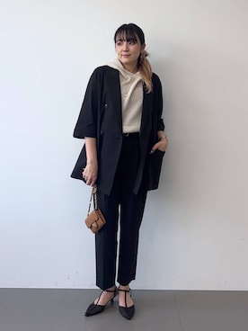 「BARNYARDSTORM（バンヤードストーム）のアイテム」を使った、mikuriさん（レディース・157cm）の春コーディネート