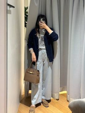 「BARNYARDSTORM（バンヤードストーム）のアイテム」を使った、mikuriさん（レディース・157cm）の秋コーディネート