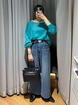 「アイテム（その他トップス）」を使った、mikuriさん（レディース・157cm・20代）の夏コーディネート