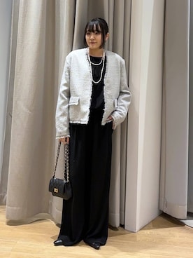 「BARNYARDSTORM（バンヤードストーム）のアイテム」を使った、mikuriさん（レディース・157cm）の冬コーディネート