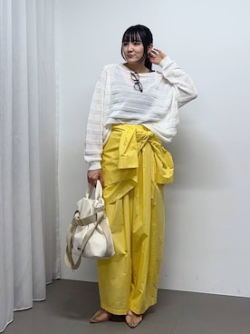 mikuriさん（レディース・157cm）の春コーディネート