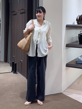 mikuriさん（レディース・157cm）の春コーディネート