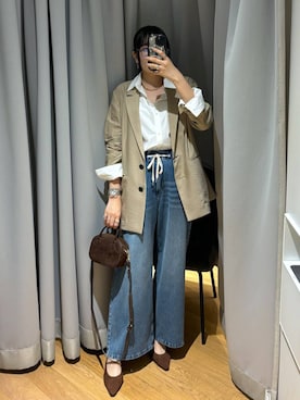 「アイテム（その他トップス）」を使った、mikuriさん（レディース・157cm・20代）の夏コーディネート