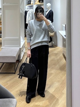 「Mazell（マゼル）のアイテム」を使った、mikuriさん（レディース・157cm）の冬コーディネート