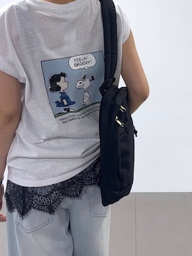 「BARNYARDSTORM（バンヤードストーム）のアイテム」を使った、mikuriさん（レディース・157cm）の春コーディネート